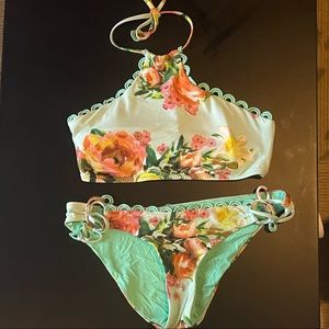 Becca Swim High Neck Bikini